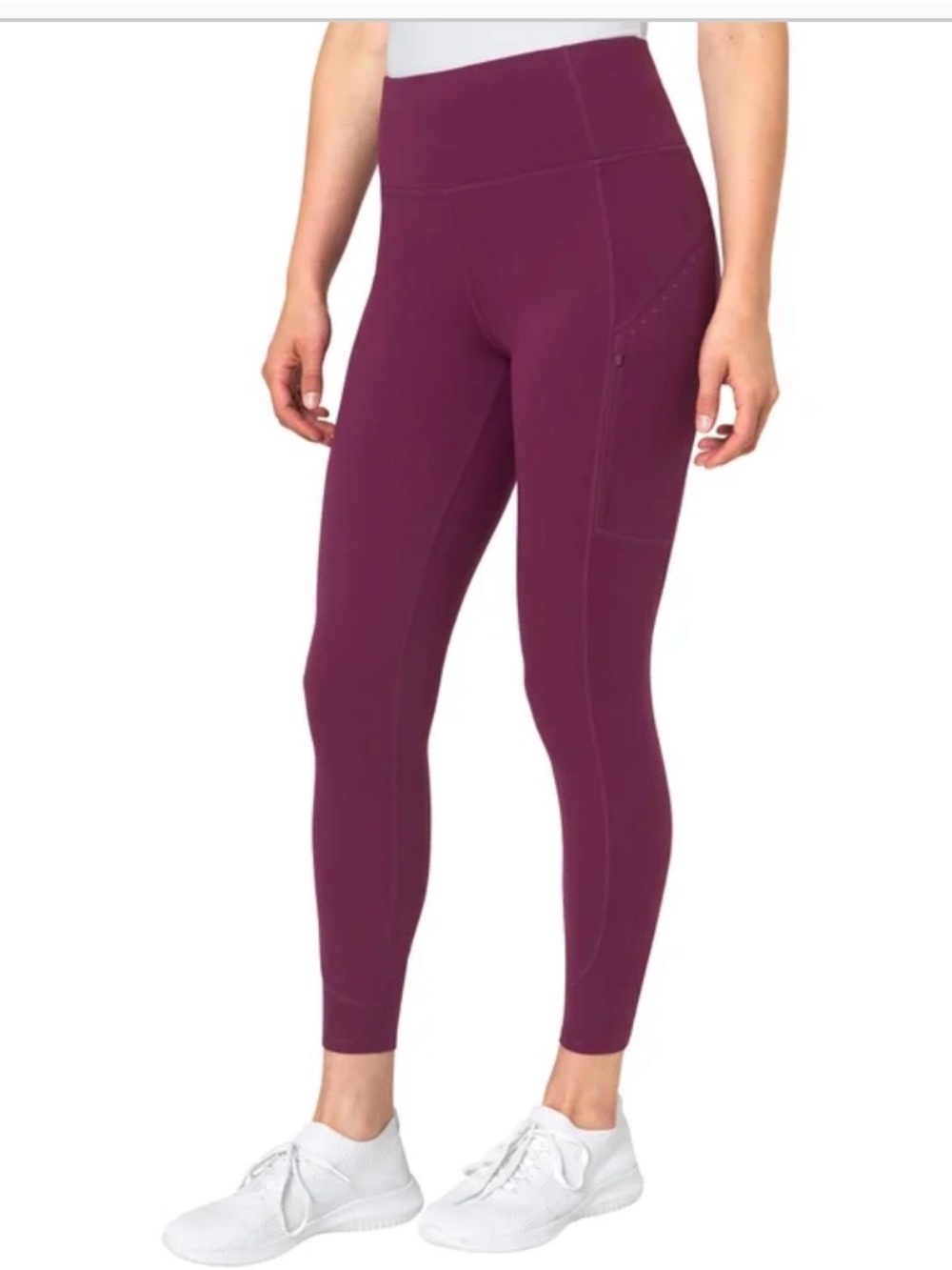 Mondetta NWT Women’s Cropped Leggings Size XXL Purple